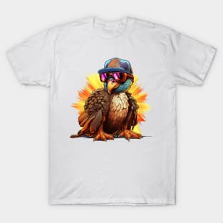 Cartoon Thanksgiving Turkey #14 T-Shirt